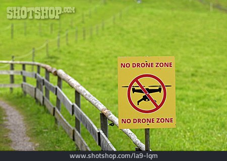 
                Verbotszone, Drohne, No Drone Zone                   