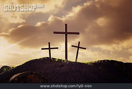 
                Kreuz, Erlösung, Grab, Auferstehung                   