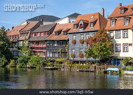 
                Wohnhaus, Altstadt, Bamberg, Regnitz                   