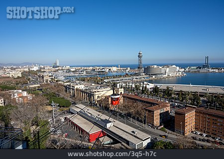 
                Hafen, Barcelona, Seilbahn                   