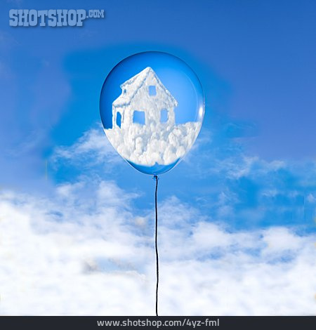 
                Luftballon, Fantasie, Luftschloss                   