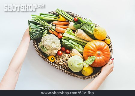 
                Gemüse, Frisch, Gemüsekorb                   