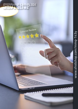 
                Online, Kundenzufriedenheit, 5 Sterne                   