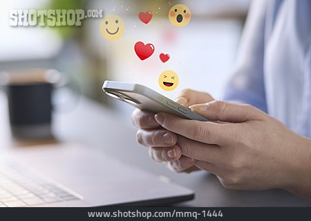 
                Herz, Chatten, Online-dating, Emoji                   