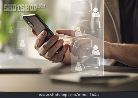 
                Textfreiraum, Nachrichten, Online, Chatten, Soziale Medien                   