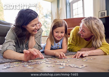 
                Eltern, Spielen, Tochter, Ehepaar, Mütter                   