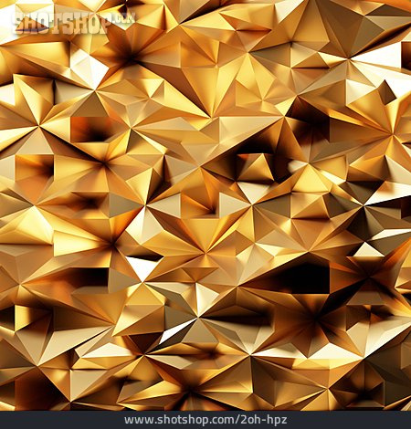 
                Golden, Glänzen, Geometrisch                   