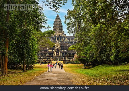 
                Sehenswürdigkeit, Tempelanlage, Angkor Wat                   