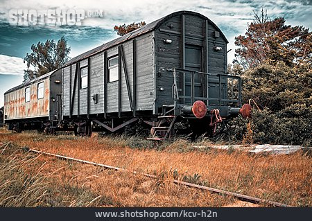 
                Eisenbahn, Eisenbahnwaggon, Eisenbahnwagen                   