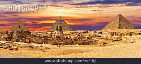 
                Archäologie, Pyramide, Sphinx                   