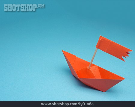 
                Papierschiff, Origami, Papierschiffchen                   