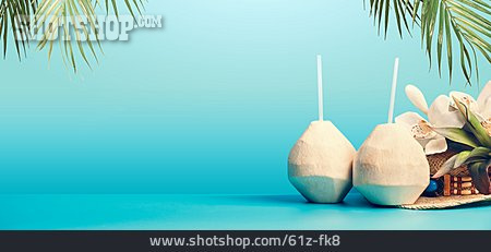 
                Tropisch, Kokosnuss, Erfrischungsgetränk, Cocktails                   