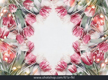 
                Kreisförmig, Tulpen, Frühlingszeit                   