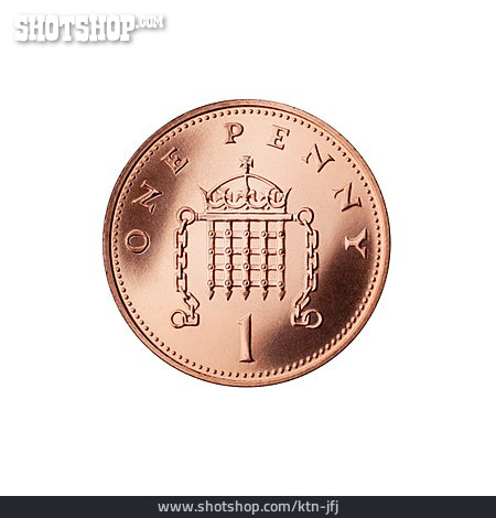 
                Kleingeld, Pfund, 1 Penny                   