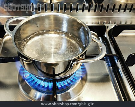 
                Water, Cooking, Gas Flame, Pot                   