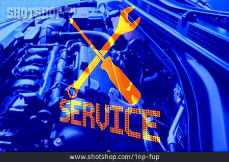 
                Auto, Motor, Reparatur, Service                   