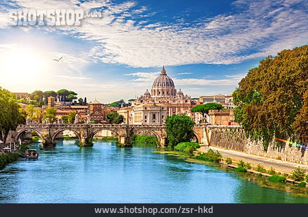 
                Altstadt, Rom, Petersdom, Tiber                   