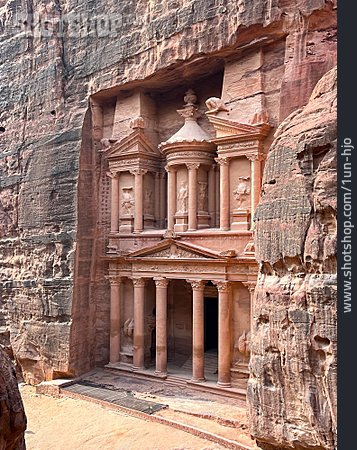 
                Khazne Al-firaun, Petra, Ruinenstätte                   