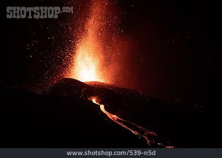 
                Vulkan, Lava, La Palma                   