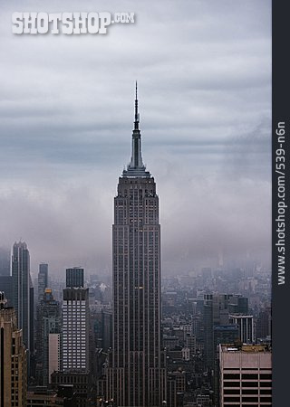 
                Wolkenkratzer, New York, Empire State Building                   