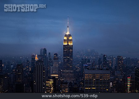 
                Hochhaus, New York, Empire State Building                   