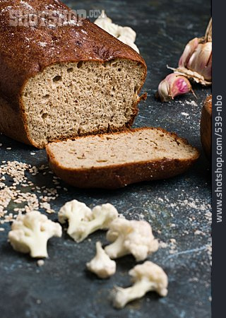 
                Brot, Low-carb, Blumenkohlbrot                   