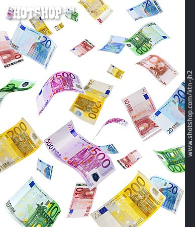 
                Euro Banknote, Money Rain, Windfall                   