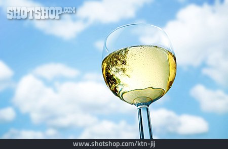 
                Weißwein, Weißweinglas                   