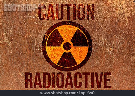 
                Radioactive, Radioaktivität, Caution                   