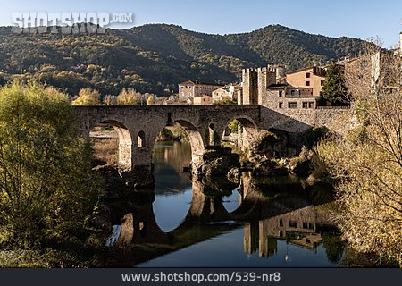 
                Brücke, Historisch, Katalonien, Girona                   