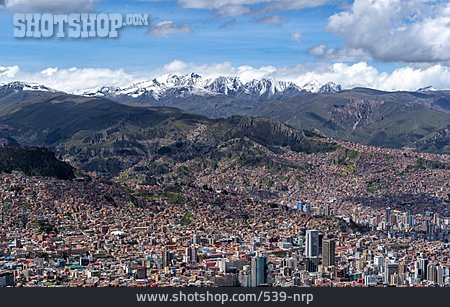 
                Stadtansicht, Bolivien, La Paz                   