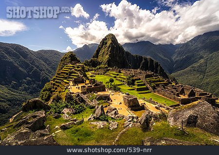 
                Archäologie, Anden, Machu Picchu, Ruinenstadt                   