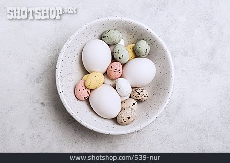 
                Ostern, Ei, Schüssel, Verschieden                   