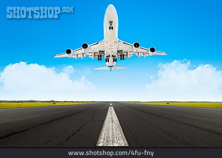 
                Flugzeug, Fliegen, Startbahn                   