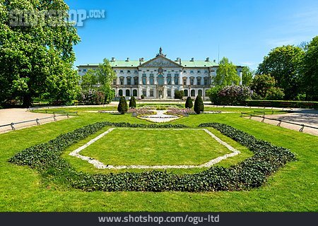 
                Schlosspark, Warschau, Krasinski-palast                   