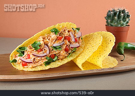 
                Gefüllt, Taco, Mexikanische Küche                   