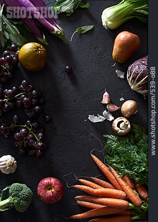 
                Gesunde Ernährung, Obst, Gemüse, Vegetarisch                   