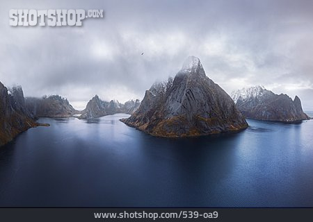 
                Küste, Felsen, Norwegen, Lofoten                   