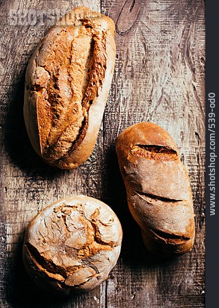
                Brot, Rustikal, Brotlaib, Weizenbrot                   