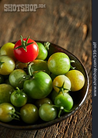 
                Grün, Tomate, Unreif, Kirschtomate                   