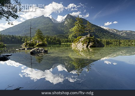 
                Hintersee, Berchtesgadener Alpen, Hochkalter                   