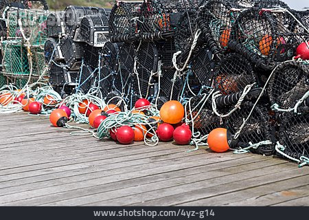 
                Fischfang, Fischreuse, Fanggerät                   