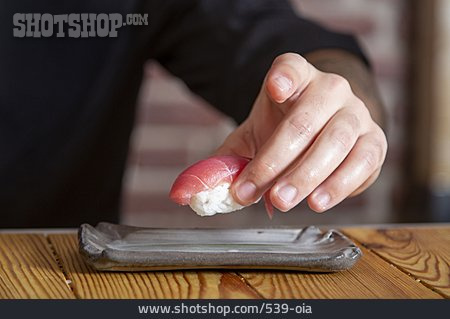 
                Sushi, Nigiri, Japanische Küche                   