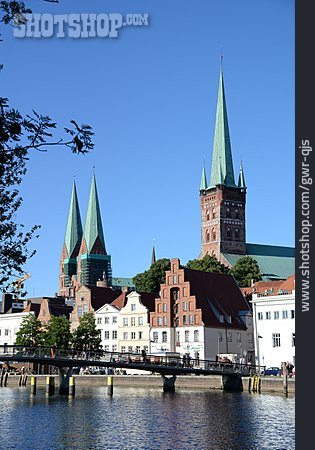 
                Stadthaus, Altstadt, Lübeck, St. Petrikirche                   
