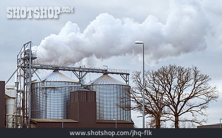 
                Fabrik, Raffinerie, Rauchwolke                   