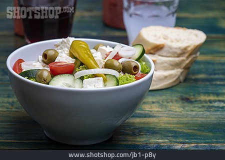 
                Salat, Griechischer Salat, Fetasalat                   