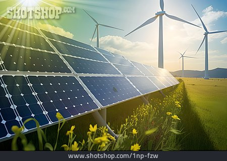 
                ökostrom, Regenerative Energie, Alternative Energien                   