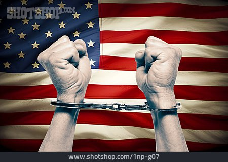 
                Usa, Justiz, Handschelle, Freiheitsstrafe                   