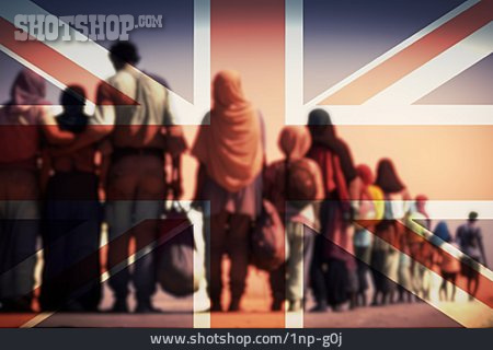 
                Großbritannien, Migration, Flüchtlingskrise                   