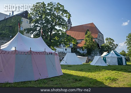 
                Zelt, Mittelalterfest                   